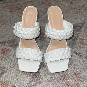 Forever 21 white heel